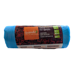 Пакети для сміття 30 л. QUANDOE' sk azz.50x60 20 шт. 3485 фото