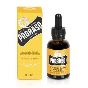Олійка для догляду за бородою PRORASO ol.cura barba ps 30 мл. 4909 фото