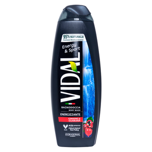 Гель для ванни та душу VIDAL bagno ml 500 energy-sport ginseng 6270 фото