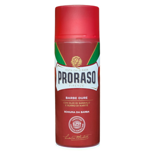 Піна для гоління для жорсткої щетини PRORASO sch.barba dure 400 мл. 4910 фото
