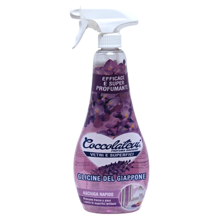 Засіб для чищення скляних поверхонь COCCOLATEVI deterg vetri vapo 750 glicine 6932 фото