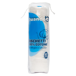 Ватні диски QUANDOE'dischetti cotone 80 шт. 4556 фото