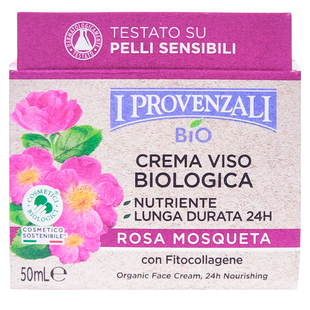 Крем для обличчя живильний i prov.bio rosa cr.nutri. 50 мл. 1905 фото