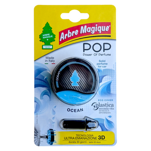Освіжувач повітря в автомобіль ARBRE MAGIQUE pop for car ocean 9.5 г. 6627 фото