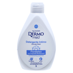 Засіб для інтимної гігієни освіжаючий DERMOMED intimo dos. fiordaliso ph 4,5 250 мл. 5884 фото