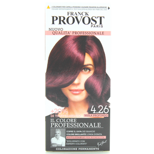 Фарба для волосся n.4.26 глибокий фіолетовий FRANCK PROVOST viola profondo 4.26 2813 фото