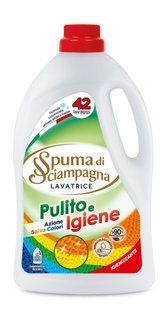 Рідкий засіб для прання кольорових речей SPUMA DI SCIAMPAGNA lav. liq pulito igiene42 прання 1890 мл. 8915 фото