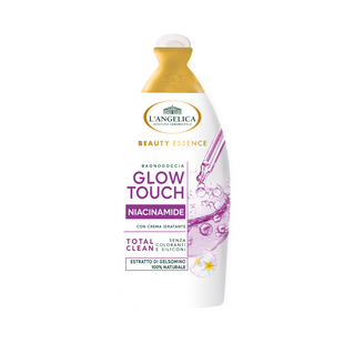Гель для ванни та душу зволожуючий з ніацинамідом L'ANGELICA bagno doccia glow touch 520 мл. 8861 фото
