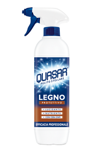 Засіб для догляду за дерев&rsquo;яними меблями QUASAR det.legno spr. 650 мл. 3775 фото