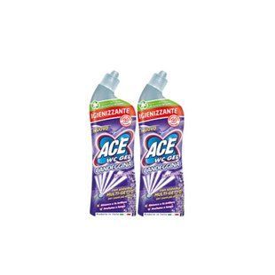 Засіб для догляду за туалетом ACE wc gel ml.750 multigetto cand. lavander х2 bipack (ml1500) 8807 фото