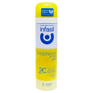 Дезодорант для тіла спрей INFASIL deo fr.attiva spr. 150 мл. 946 фото