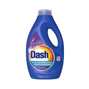 Рідкий засіб для прання універсальний з ароматом лаванди DASH liq lavatr lavanda23 прання 1035 мл. 8917 фото