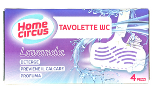 Ароматичний блок для унітазу &laquo;лаванда&raquo; HOME CIRCUS tav.wc class.lavanda 4х40 г. 6378 фото