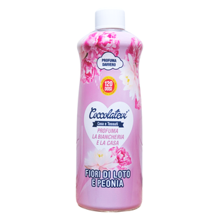 Ароматичний парфум для прання та миття підлог COCCOLATEVI profuma bucato pavim. 750 ml 120 lav. lotto e peonia 7219 фото