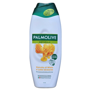 Гель-крем для ванни та душу PALMOLIVE bagno ml 500 latte & miele 6409 фото