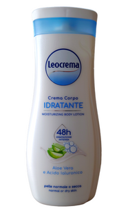 Крем для тіла зволожуючий для норм. і сухої шкіри LEOCREMA cr.corpo idrat. 250 мл. 4099 фото