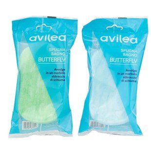 Мочалка для тіла AVILEA spugna bagno butterfly 5093 фото