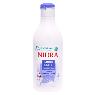 Гель-молочко для ванни та душу NIDRA bs talco&fiori cot.ml750 8071 фото