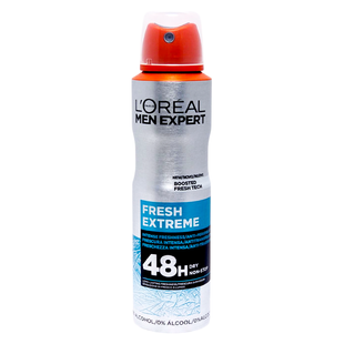 Дезодорант-антиперспірант для тіла спрей чоловічий L'OREAL men deod spray extreme 150 мл. 7396 фото