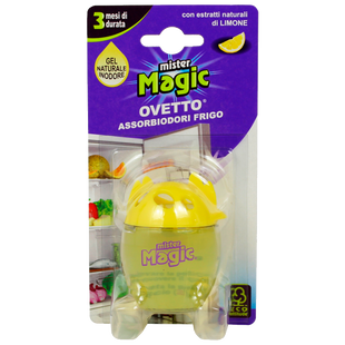 Освіжувач в холодильник MISTER MAGIC ovetto assorbiodxfrigo lim. 40 г. 2245 фото