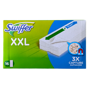 Сухі змінні серветки для швабри сухі SWIFFER maxi ricambio panni 16 шт. 3578 фото