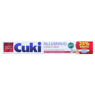 Фольга побутова CUKI alluminio ultra-avvolgente rotolo da 10 metri10 м. 8598 фото