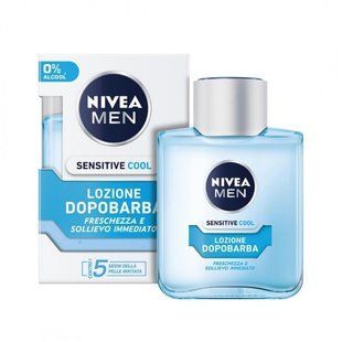 Лосьйон після гоління для чутливої шкіри охолоджуючий NIVEA men sens.a/s loz. 100 мл. 1988 фото