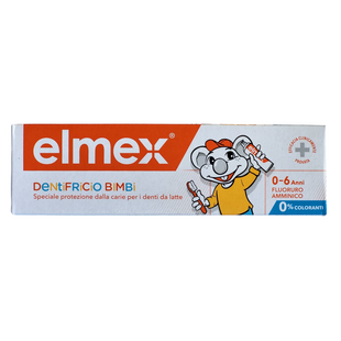Зубна паста дитяча 0-6 років ELMEX dent.bimbi 50 мл. 1387 фото