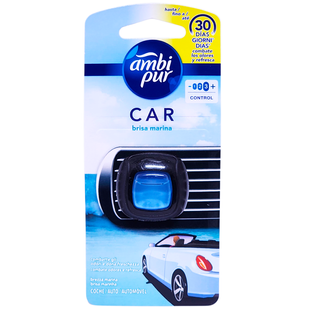 Освіжувач повітря в автомобіль AMBIPUR car usa e getta 2ml brezza mar. ocean 2299 фото