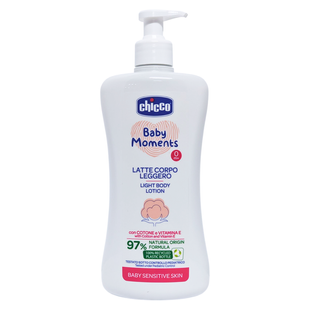 Молочко для тіла дитяче для чутливої шкіри CHICCO lat.cor.sens. 500 мл. 6098 фото