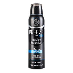 Дезодорант для тіла спрей чоловічий BREEZE deo spr 150 ml men invisible 5813 фото