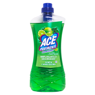Засіб для миття підлоги ACE pavimenti igienizzante ml.1000 lime e menta piperita 7305 фото