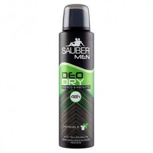 Дезодорант для тіла спрей чоловічий SAUBER men deo dry fres&asc.48hspr.150 мл. 987 фото