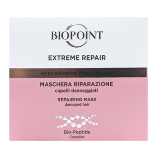 Маска для волосся відновлююча для пошкодженого волосся BIOPOINT maschera extr.repair 200 мл. 7790 фото
