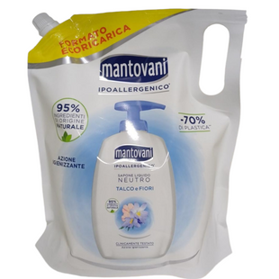 Мило рідке запаска нейтральне MANTOVANI sap.liq.ric.tal. 750 мл. 3410 фото