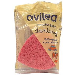 Мочалка для тіла дитяча AVILEA spugna baby fantasy 6995 фото