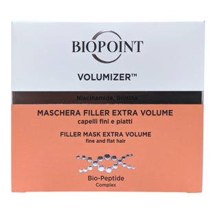 Маска для волосся надання об'єму для тонкого волосся BIOPOINT maschera vol.filler 200 мл. 7792 фото