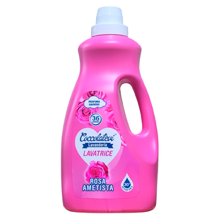 Рідкий засіб для прання універсальний COCCOLATEVI lavatrice 36 lav ml 1800 rosa ametista 6844 фото