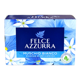Мило тверде парфумоване зволожуюче FELCE AZZURRA sap.muschio b. 100 г. 3431 фото