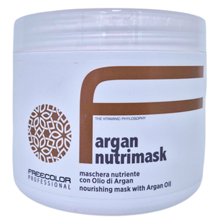 Маска для волосся живильна для сухого та неслухняного волосся FREECOLOR masc. argan nutr 500 мл. 8107 фото