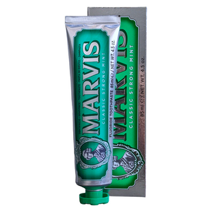 Зубна паста класична інтенсивна м'ята MARVIS dent.strong mint 85 мл. 1423 фото