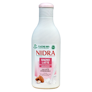 Гель-молочко для ванни та душу NIDRA bs latte mandorla 750 мл. 6165 фото