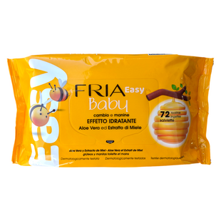 Вологі серветки дитячі FRIA baby utility salv.delicate72 шт. 3166 фото