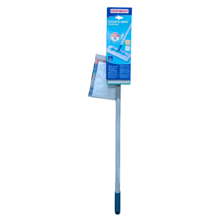 Швабра для підлоги з сухими серветками 5 шт. clean away kit racc.polvere+5 pan LEIFHEIT 3639 фото