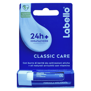 Бальзам для губ зволожуючий LABELLO bc classic care 4,8 г. 6160 фото