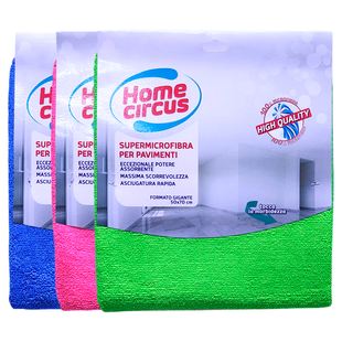 Ганчірка для підлоги з мікрофібри HOME CIRCUS panno m.fibra cm (50x70) 1 шт. 5848 фото