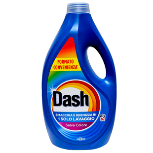 Рідкий засіб для прання кольорових речей DASH lav liq base lav 60 ml.2700 color 7846 фото