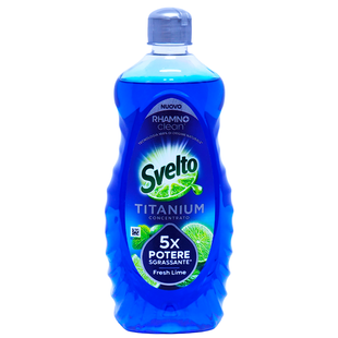 Засіб для миття посуду SVELTO piatti conc. ml. 650 f.lime 8369 фото