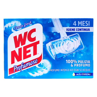 Ароматичний блок для унітазу WC NET tav.wc ocean 4 шт. 3676 фото