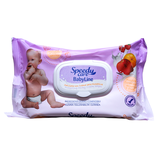 Вологі серветки дитячі SPEEDY baby salv.mor. vc 72 шт. 7555 фото